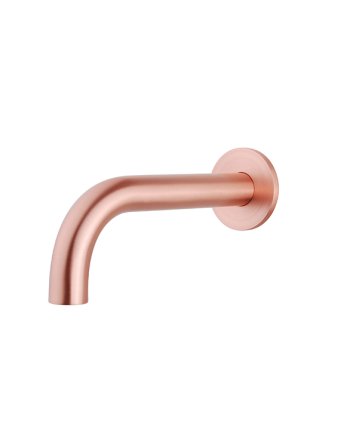 inbouw-uitloop rond 20cm 1/2'' geborsteld koper