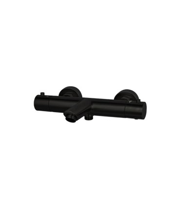 Sani DeLuxe Badmengkraan opbouw thermostatisch rond Mat Zwart