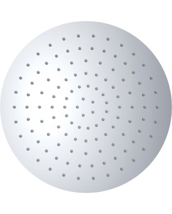 UFO Luxe hoofddouche rond 500mm Ultra plat chroom