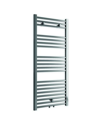 80x40 cm - 450 Watt - Ecorad Handdoekradiator - Chroom - Universal-6 aansluitpunten