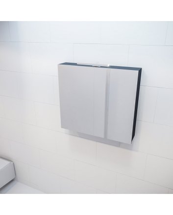 Mondiaz Cubb spiegelkast 80x70x16cm kleur urban met 2 deuren