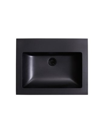 Sani DeLuxe Wastafel Quartz Classic 60, zonder kraangat