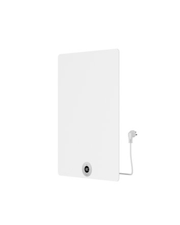 70x50 cm - Elektrische Panel Verticaal Vlak - Mat Wit (RAL9016) - 300 Watt