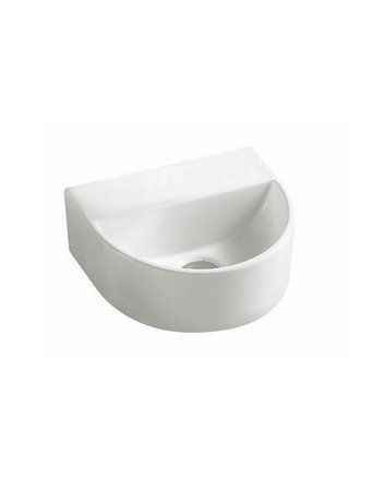 Lara fontein zonder kraangat 30 x 25 x 12 cm keramiek glans wit