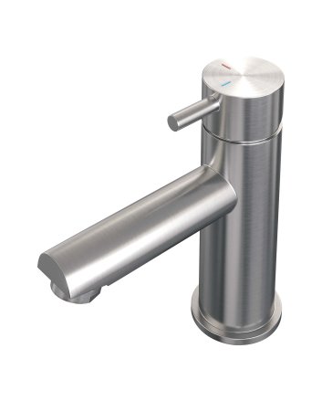 BRAUER Brushed Edition lage opbouw wastafelmengkraan model B RVS geborsteld PVD