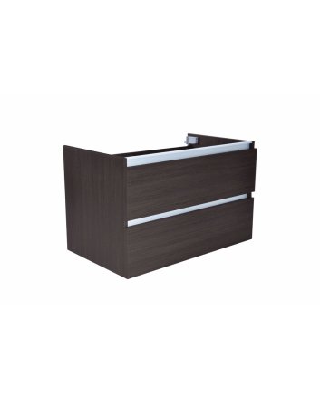 Vision onderkast met 2 laden 80 x 46 cm houtnerf grijs