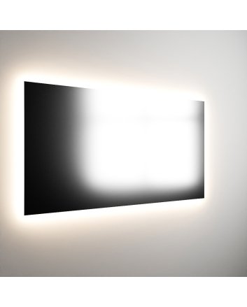 Mondiaz Bright spiegel 70x110cm Rechthoek met LED verlichting