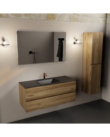 Mondiaz Aivy 120cm badmeubel Chai, wastafel Urban solid surface midden 1 kraangat