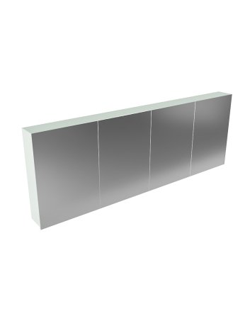 Mondiaz Cubb spiegelkast 200x70x16cm kleur greey met 4 deuren