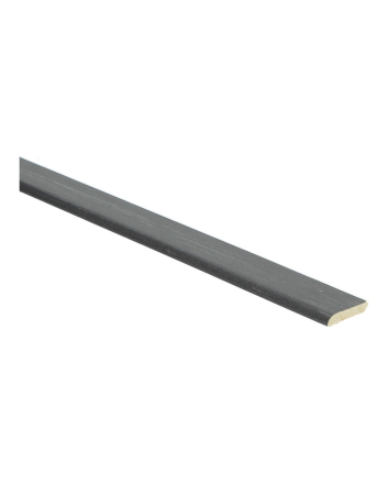 Plakplint trendy zwart | 2.4 meter
