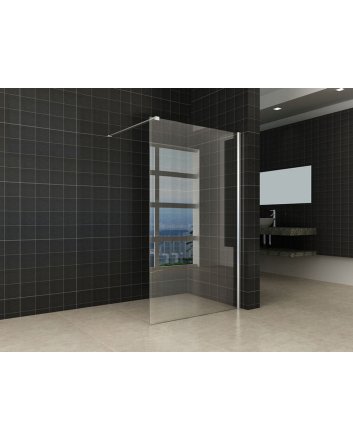 Comfort inloopdouche 1100 x 2000 x 10 mm nano helder glas/chroom