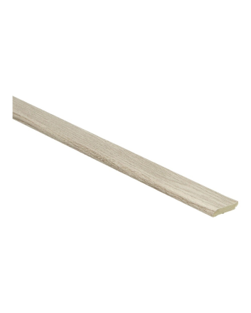 Plakplint eiken wit getint | 2.4 meter