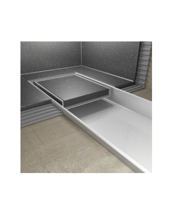 Sani DeLuxe Tegelrooster Mat Zwart 80