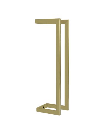 Sani DeLuxe Toiletrolhouder staal Goud Geborsteld 45x10x13 cm