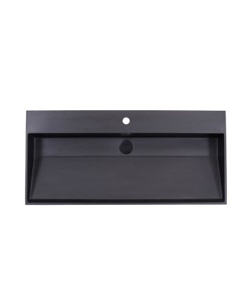 Sani DeLuxe Wastafel Quartz Trend 100, zonder kraangat