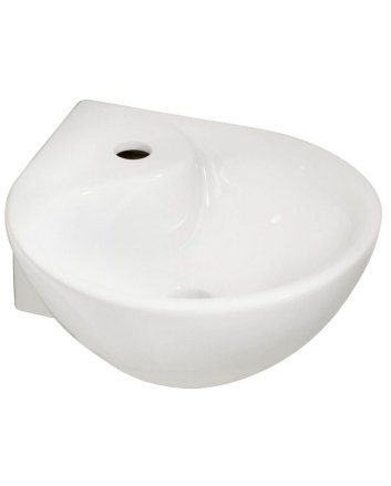 Porta hoek-fontein 35x35x14,5 wit