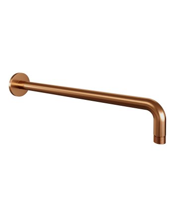 BRAUER Muurarm gebogen koper geborsteld PVD