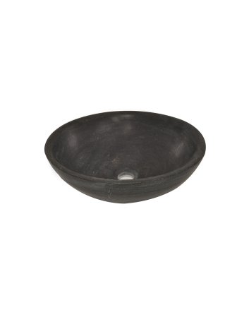 Wiesbaden Raw waskom rond 40x14 cm hardsteen gezoet