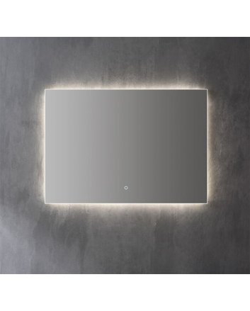 Sani DeLuxe Spiegel decor met indirecte LED verlichting, 3 kleur instelbaar & dimbaar 120 incl. spiegelverwarming