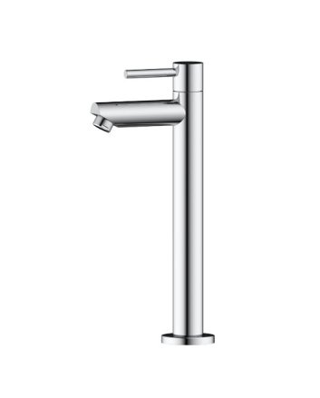 Sani DeLuxe Fonteinkraan opbouw hoog rond Chroom