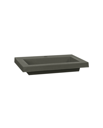 Sani DeLuxe Wastafel Trend Beton 60, zonder kraangat