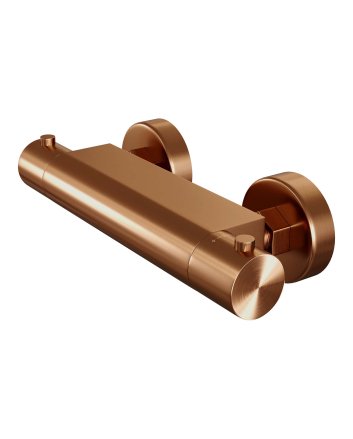 BRAUER Copper Edition opbouw douche thermostaatkraan koper geborsteld PVD
