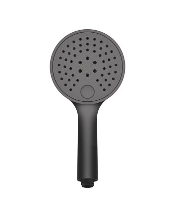 UniMatch handdouche 3 standen Ø 12 cm gunmetal