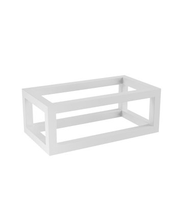 Nick frame voor fontein 395 x 150 x 215 mm mat wit