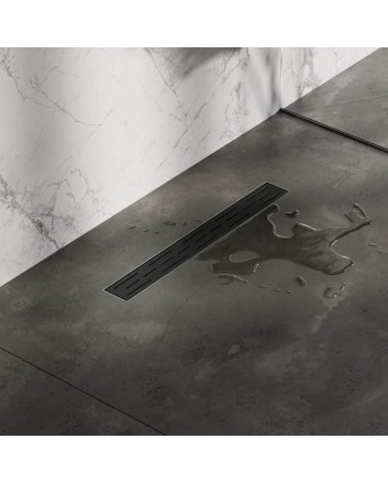 BRAUER Los standaard rooster 7 x 50 zwart