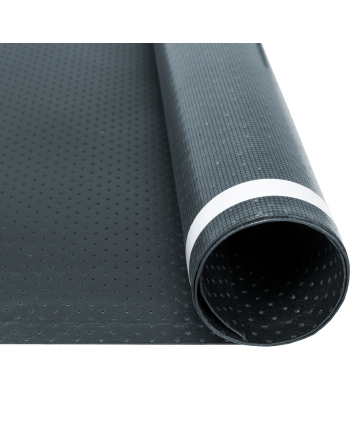 Whisper Black ondervloer - 1 mm dik, 10 x 1 m