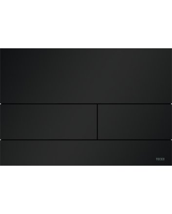 Tece Square Bedieningspaneel - Mat Zwart