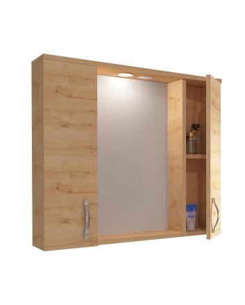 Eco Elegance Aleco Spiegel Met Kast (85cm) - Safir