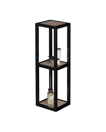 Eco Elegance Sharp Kolomkast (20x20x60cm) - Zwart