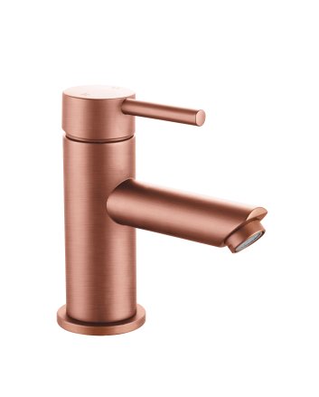 Eco Elegance Wastafelmengkraan - Geborsteld Koper