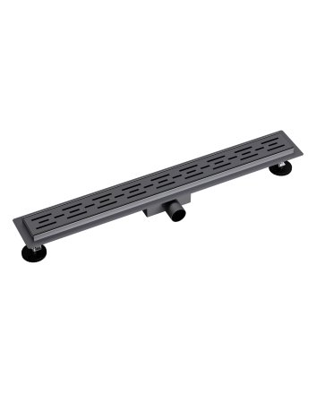 Eco Elegance Gunmetal Douchegoot Compleet 90cm