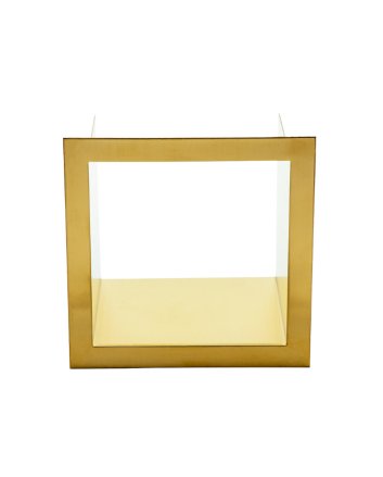 Eco Elegance inbouw reserve rolhouder - kleur goud model - (140x660x120mm)