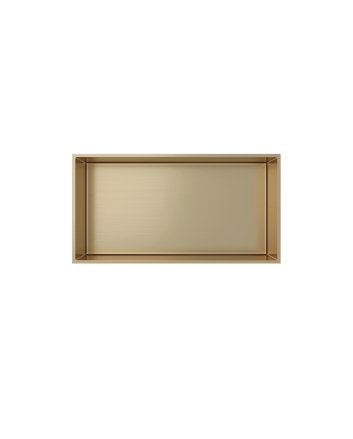 Eco Elegance Inbouwnis (300x600x100mm) - Geborsteld Goud