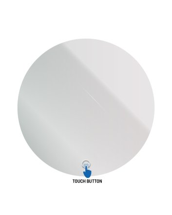 Eco Elegance Omega Ronde Ledspiegel (Ø80cm)