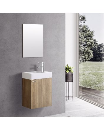 Eco Elegance Toiletmeubel Complete Set - Bruin