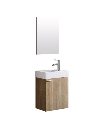 Eco Elegance Toiletmeubel Complete Set - Bruin