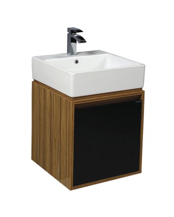 Hunk & Müeller 'Mass' Onderkast (50x85x50cm) - Zwart Bruin