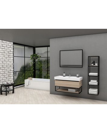Eco Elegance Sharp Onderkast (100cm) - Noot
