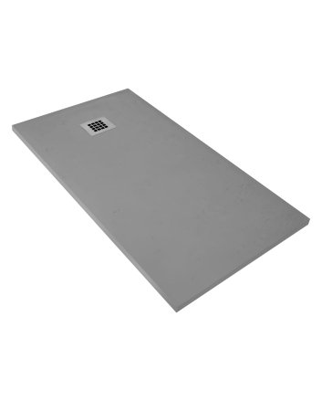 Eco Elegance Madison Composietsteen Douchebak (120x90x3cm) - Grijs