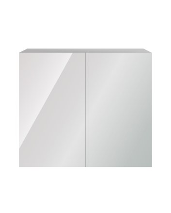 Eco Elegance Sally Spiegelkast, 2 Deuren (60x70cm) - Kleur Aluminium