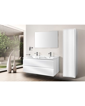 Eco Elegance Sally Onderkast (120cm) - Wit Glossy