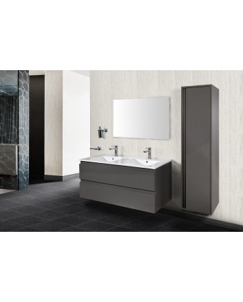 Eco Elegance Sally Onderkast (120cm) - Grijs Glossy