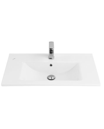 Eco Elegance Keramische Wastafel (45x80cm) - Wit