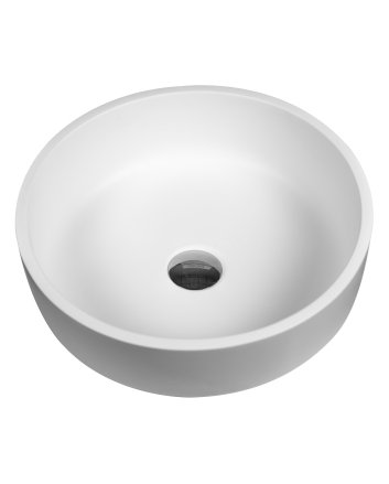 Hunk & Müeller Veroni Sun Solid Surface Wastafel 40cmx40cmx13cm