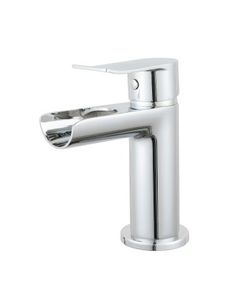 Eco Elegance Waterval Wastafelmengkraan - Chroom