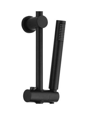 Eco Elegance Douchestang Mat Zwart